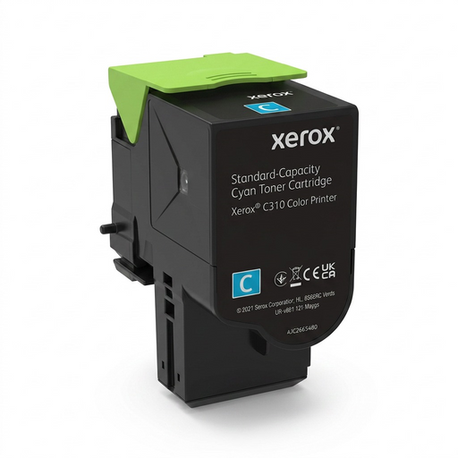 006R04357 Genuine Xerox Cyan Standard Capacity Toner Cartridge, Xerox C310 & C315 Color Printer, (Use & Return) – Laser | Xerox