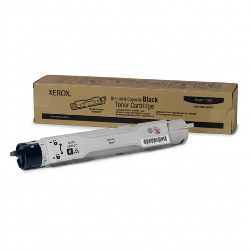 106R01217 Black Standard Capacity Toner Cartridge, Phaser 6360 – Laser | Xerox