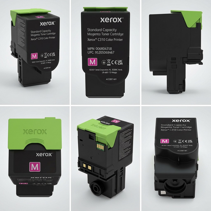 006R04358 Genuine Xerox Magenta Standard Capacity Toner Cartridge, Xerox C310 & C315 Color Printer – Laser | Xerox