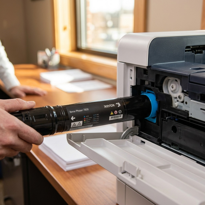 106R01566 Cyan High Capacity Toner Cartridge; Phaser 7800 – Laser | Xerox