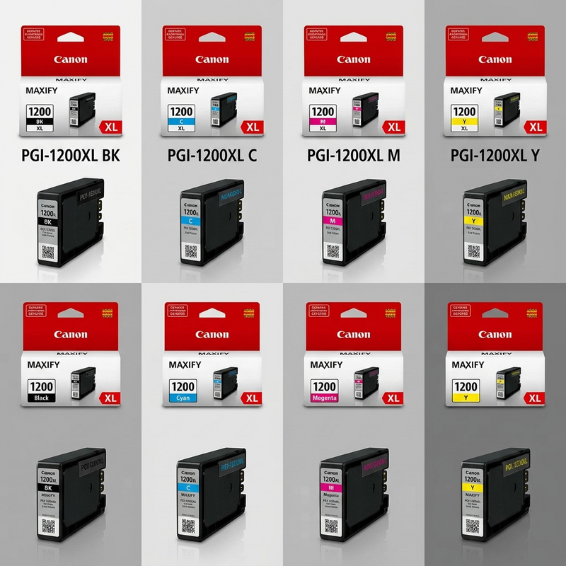 PGI-1200XL Yellow Pigment Ink Tank SKU 9198B001 – Inkjets | Canon