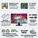 SHARP/NEC EA271U-BK 27" 4K UHD Business-Class Widescreen Desktop Monitor w/ Ultra-Narrow Bezel and USB-C Charging – Desktop Monitor | SHARP Canada