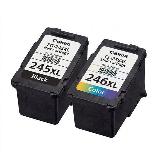 Canon PG-245XL/CL-246XL Black & Colour Cartridges, Value Pack SKU 8278B006 – Inkjets | Canon