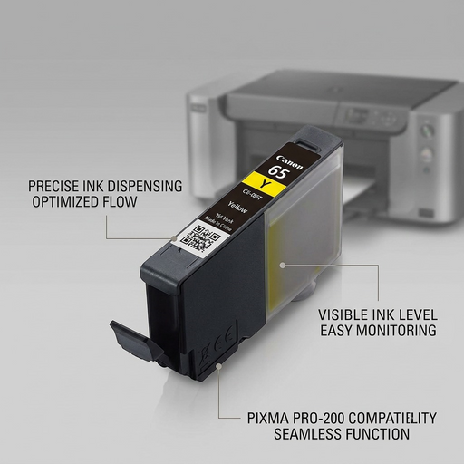 4218C002- Canon CLI-65 YELLOW INK TANK – Inkjets | Canon