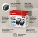Canon PG-245XL/CL-246XL Black & Colour Cartridges, Value Pack SKU 8278B006 – Inkjets | Canon