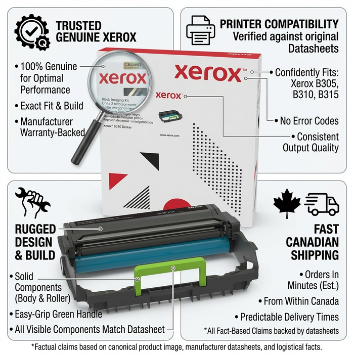 013R00690 Genuine Xerox Imaging Unit, Xerox B305/B310/B315 Printer – Laser | Xerox