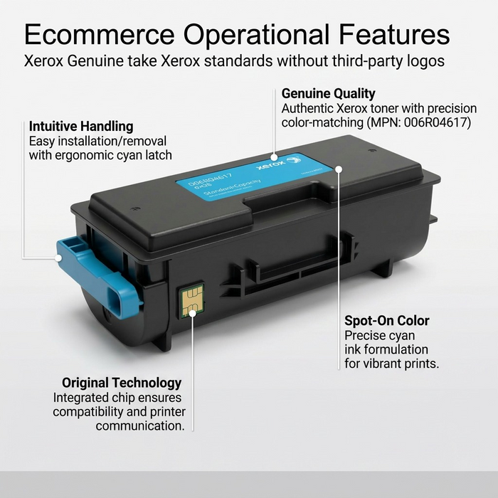 Xerox Genuine Cyan Standard Capacity Toner Cartrid – Laser | Xerox