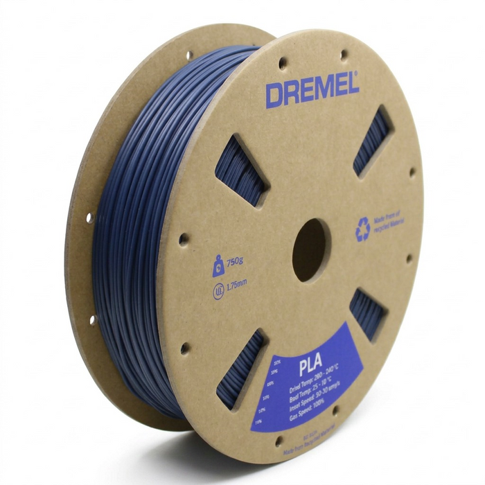 3D PLA Filament Spool, 1.75mm Diameter, Matte Navy Blue 0.75kg – 3D Filament | 3PI Tech Solutions, Inc
