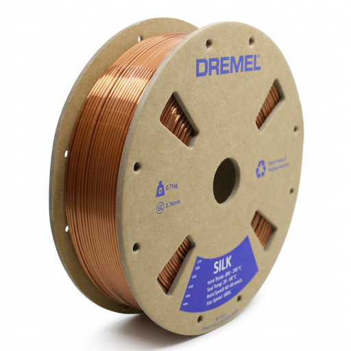 3D Silk PLA Filament Spool, 1.75mm Diameter, Copper 0.75kg – 3D Filament | 3PI Tech Solutions, Inc
