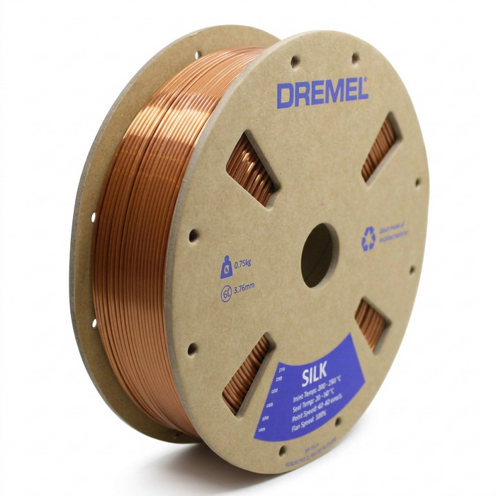 3D Silk PLA Filament Spool, 1.75mm Diameter, Copper 0.75kg – 3D Filament | 3PI Tech Solutions, Inc