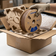 3D PLA Filament Spool, 1.75mm Diameter, Matte Brown 0.75kg – 3D Filament | 3PI Tech Solutions, Inc