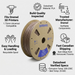 3D PLA Filament Spool, 1.75mm Diameter, Matte Brown 0.75kg – 3D Filament | 3PI Tech Solutions, Inc