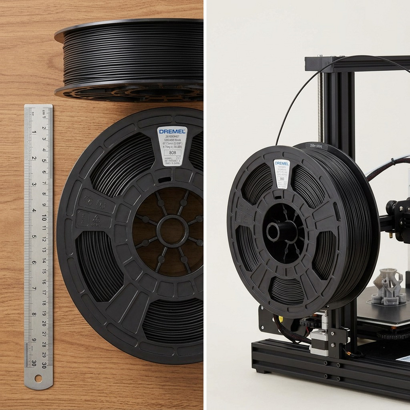 3D ECO-ABS Filament Spool, 1.75mm Diameter, 0.75kg – 3D Filament | 3PI Tech Solutions, Inc
