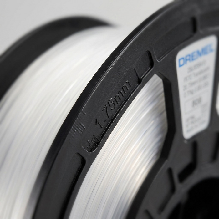 3D PETG Filament Spool, 1.75mm Diameter, Translucent 0.75kg – 3D Filament | 3PI Tech Solutions, Inc