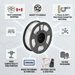 3D PETG Filament Spool, 1.75mm Diameter, Translucent 0.75kg – 3D Filament | 3PI Tech Solutions, Inc