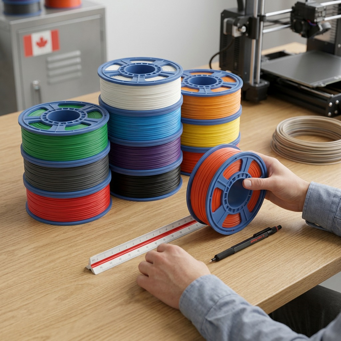 3D PLA Filament Spool, 1.75mm Diameter, 0.75kg - 10 pack – 3D Filament | 3PI Tech Solutions, Inc