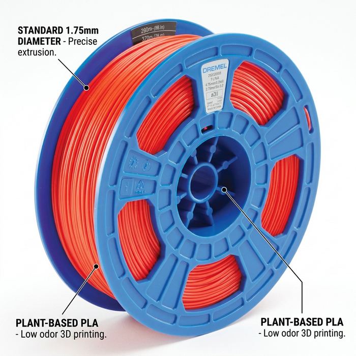 3D PLA Filament Spool, 1.75mm Diameter, 0.75kg – 3D Filament | 3PI Tech Solutions, Inc