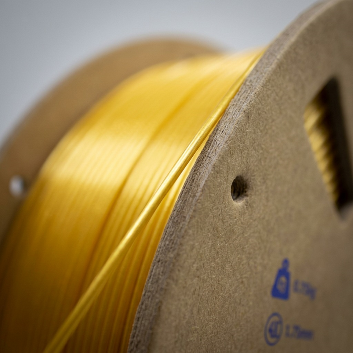 3D Silk PLA Filament Spool, 1.75mm Diameter, Gold 0.75kg – 3D Filament | 3PI Tech Solutions, Inc