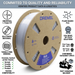 3D Silk PLA Filament Spool, 1.75mm Diameter, Silver 0.75kg – 3D Filament | 3PI Tech Solutions, Inc