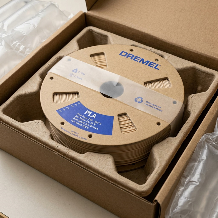 3D PLA Filament Spool, 1.75mm Diameter, Matte Beige 0.75kg – 3D Filament | 3PI Tech Solutions, Inc