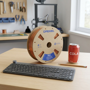 3D Silk PLA Filament Spool – Copper, 1.75 mm, 0.75 kg