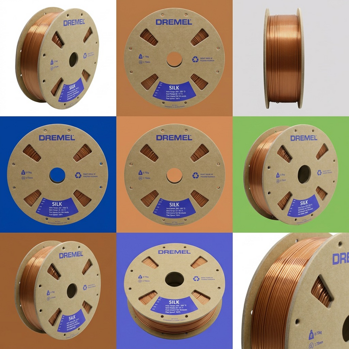 3D Silk PLA Filament Spool, 1.75mm Diameter, Copper 0.75kg – 3D Filament | 3PI Tech Solutions, Inc