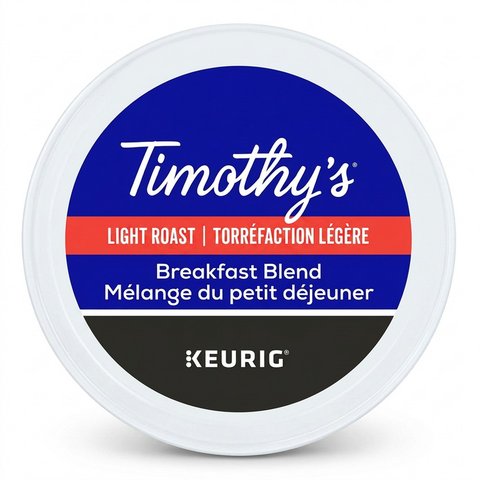 COFFEE-TIMOTHY'S COLOMBIAN LA VEREDA 70.8G. MEDIUM-21153 24/BX – K-Cups | Keurig Canada Inc.