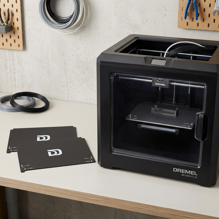 Dremel 3D40-FLX Build Sheets (3 pack) – 3D Printer Accessories | 3PI Tech Solutions, Inc