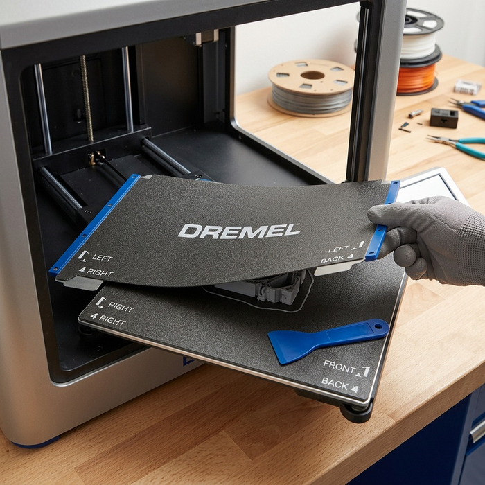 Dremel 3D40-FLX Flexible Build Plate - BP40-FLX-02 – 3D Printer Accessories | 3PI Tech Solutions, Inc