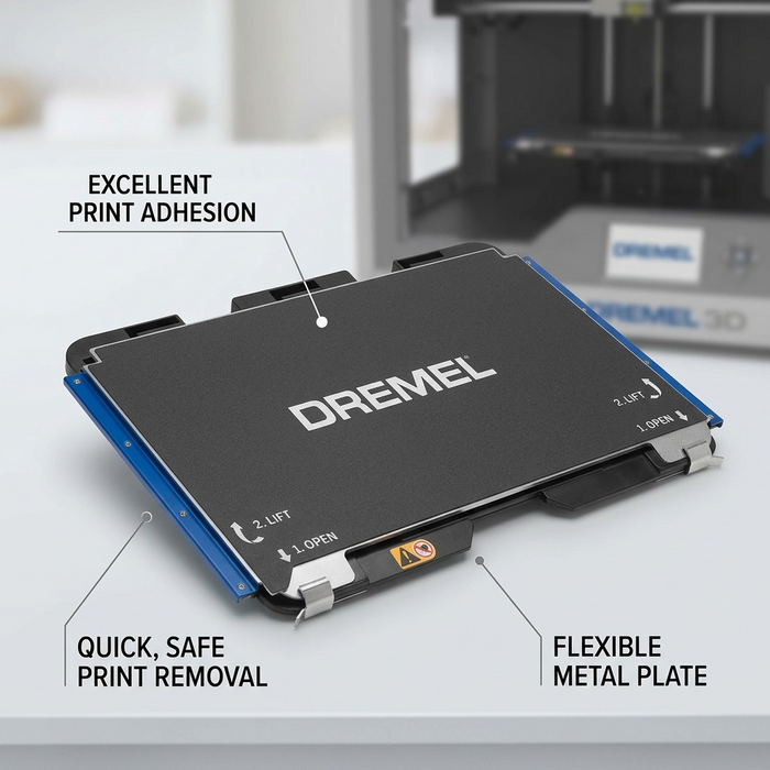 Dremel 3D40-FLX Build Plate kit – 3D Printer Accessories | 3PI Tech Solutions, Inc