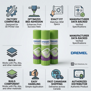 Dremel 3D45 Glue Stick (3 pack) – 3D Printer Accessories | 3PI Tech Solutions, Inc