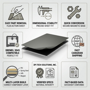 3D45 Flexible Build Plate Conversion Kit – 3D Printer Accessories | 3PI Tech Solutions, Inc