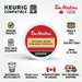 COFFEE-K CUP TIM HORTONS ORIGINAL BLEND MEDIUM ROAST-349469 24/BX – K-Cups | Keurig Canada Inc.