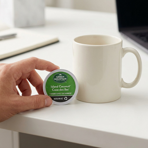 COFFEE-K CUP GREEN MOUNTAIN ISLAND COCONUT LIGHT ROAST 24/BX – K-Cups | Keurig Canada Inc.
