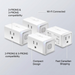 Kasa Smart Wi-Fi Plug Lite, 4 pack – Smart Home Electronics | TP-Link