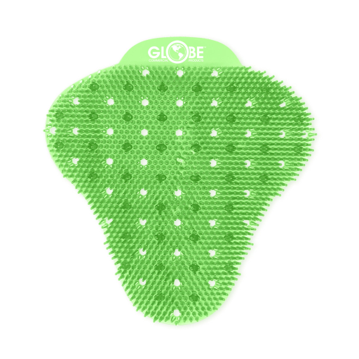 Aqu?s Heavy-Duty Anti-Splash Urinal Screens ? Green Apple (Pack of 2) – Washroom Care | Globe Commercial Products