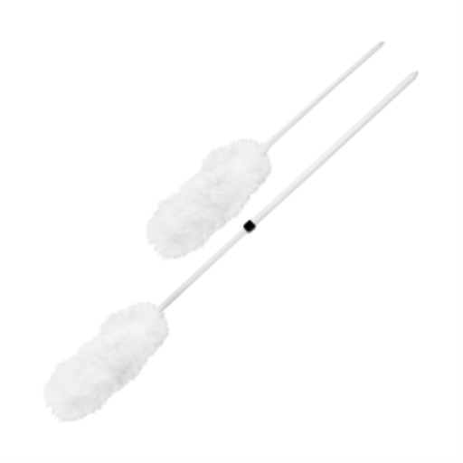 Short Handle Microfiber Duster w/ Hanging Cap and Fits on Universal Threaded Handles – Microfiber | Globe Commercial Products
