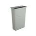 Globe Commercial 23 Gallon Slim Container / Grey – Waste | Globe Commercial Products