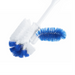 Deluxe Toilet Brush and Caddy Set with Dual Cleaner Head 16" – Washroom Care | Globe Commercial Products