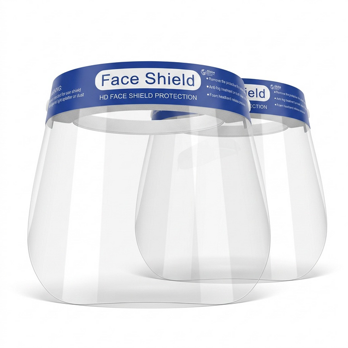 Face Shield Anti-Fog (pack of 2) – PPE | Globe Commercial Products