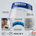 Face Shield Anti-Fog (pack of 2) – PPE | Globe Commercial Products