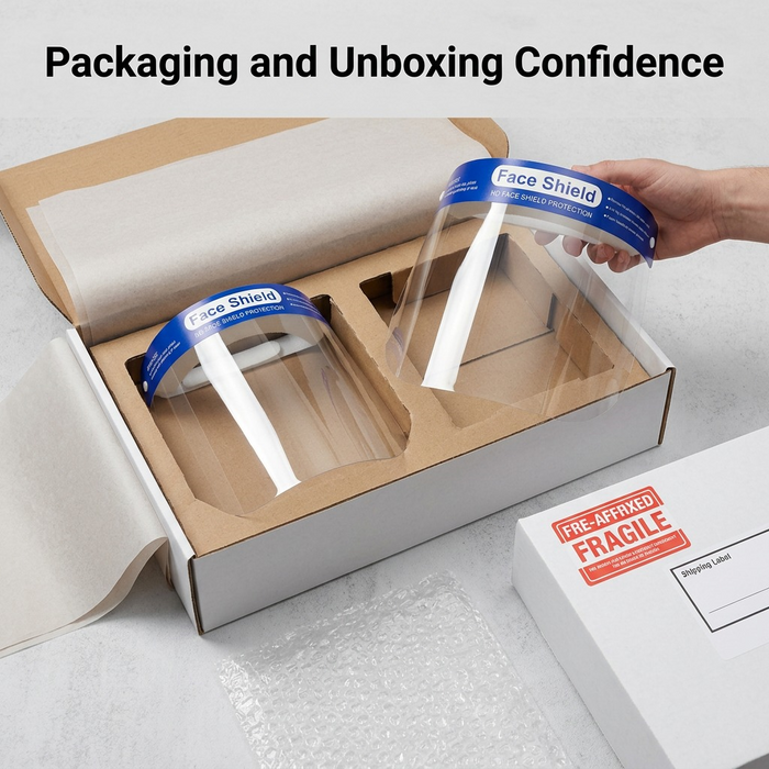 Face Shield Anti-Fog (pack of 2) – PPE | Globe Commercial Products