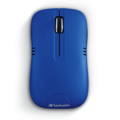 Verbatim Wireless Opt. Mouse, Commuter - Blue – Keyboards & Mice | Verbatim
