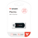 Verbatim Plectra USB-C Flash Drive Black 128GB – USB Keys | Verbatim