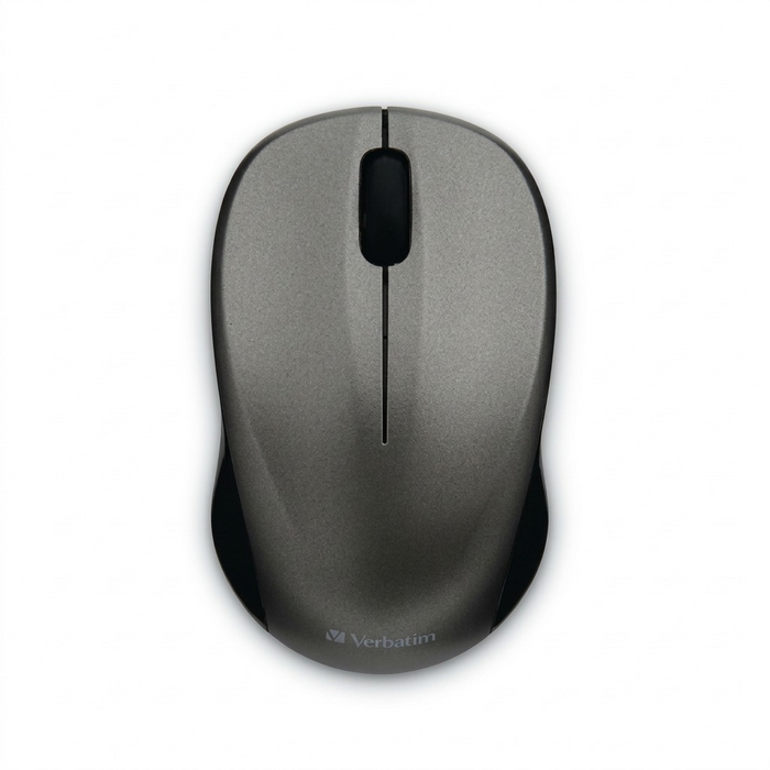 Verbatim Silent Wireless Blue LED Mouse Graphite – Keyboards & Mice | Verbatim