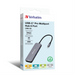 Verbatim CMH-08 USB-C Multiport Hub USB 3.2 GEN 1 PD / USB-A 3.0 x 3 / HDMI x 2 / SD / MicroSD – Hubs | Verbatim