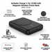 Verbatim Charge 'n' Go 10,000 mAh Magnetic Wireless Power Bank - 20W USB-C PD & 15W Wireless – Power Banks | Verbatim