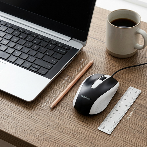 Verbatim Wired Optical Bravo Mouse - White – Keyboards & Mice | Verbatim
