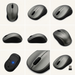 Verbatim Silent Wireless Blue LED Mouse Graphite – Keyboards & Mice | Verbatim