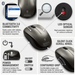 Verbatim Bluetooth Wireless LED Mouse - Graphite – Keyboards & Mice | Verbatim